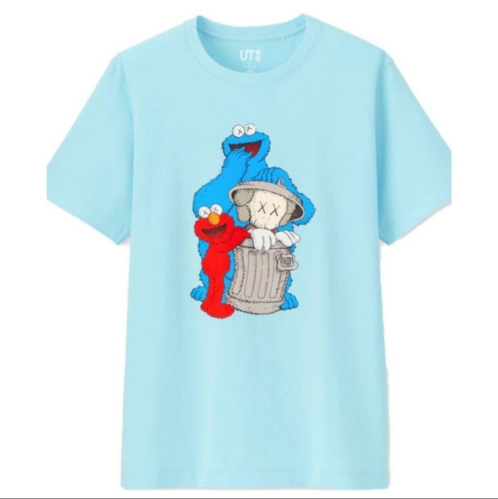 KAWS x Uniqlo Sesame Street T-Shirt